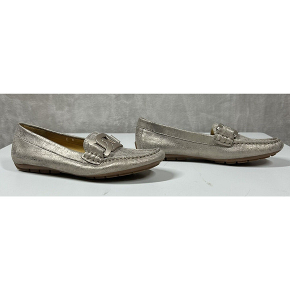 Vaneli Aiker Women 6 Driving Italian style High-end Loafers Academia Preppy - Picture 4 of 8